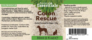 Colon Rescue Herbal Tincture 30ml