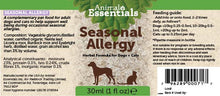 Load image into Gallery viewer, Seasonal Allergy Tincture 30ml